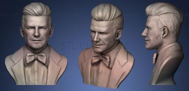3D model David Beckham (STL)